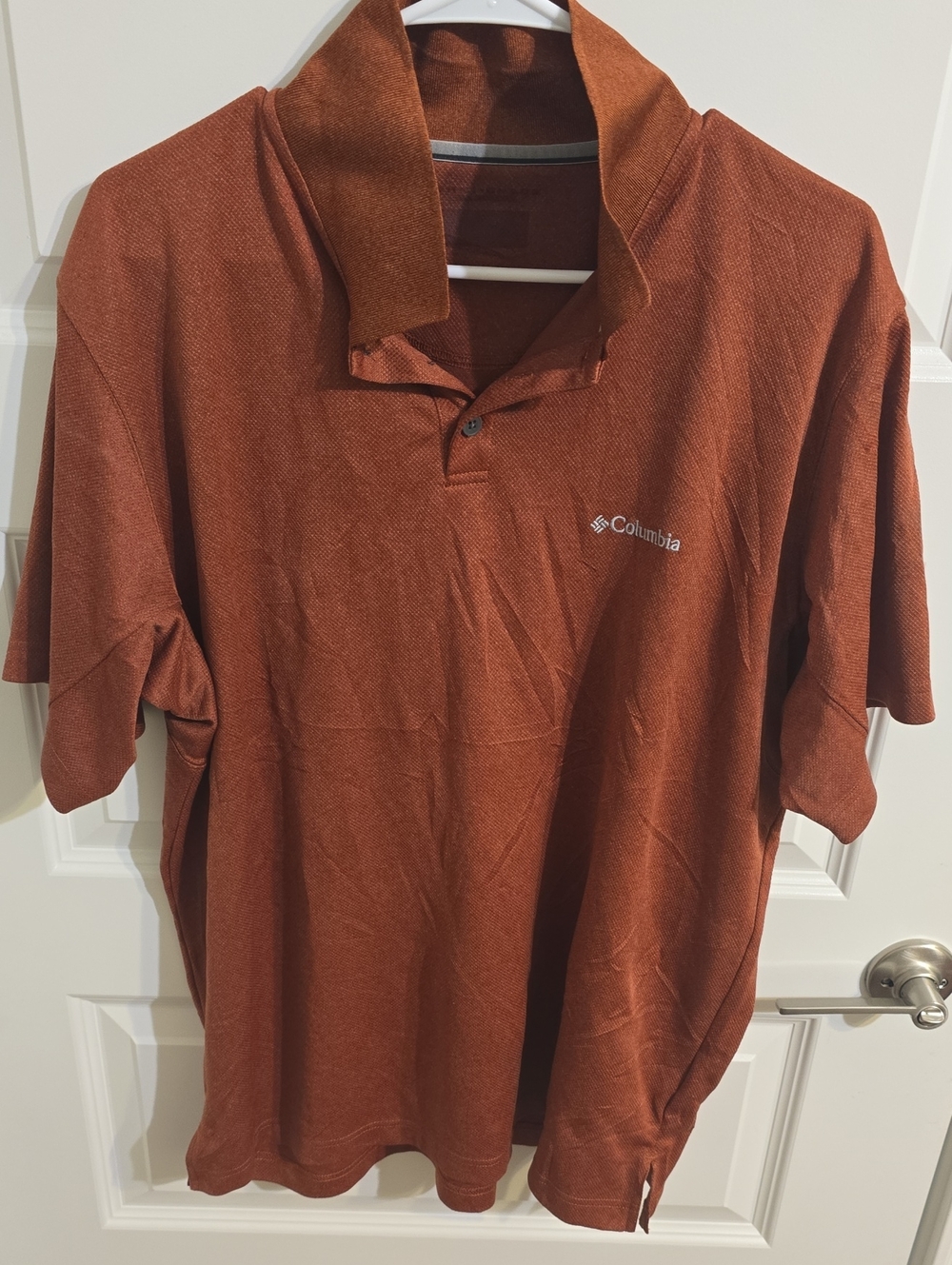 Columbia Men's Burnt Orange Polo Shirt